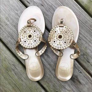 👣 Jack Rogers Georgica Jelly Sandal Size 7